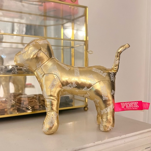 FINAL PRICE Y2K PINK Victoria’s Secret Plush Dog - Picture 1 of 5